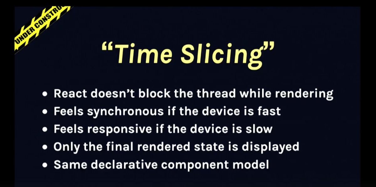 ERBALRAMSINGH's tweet image. #timeSlicing #reactjs
