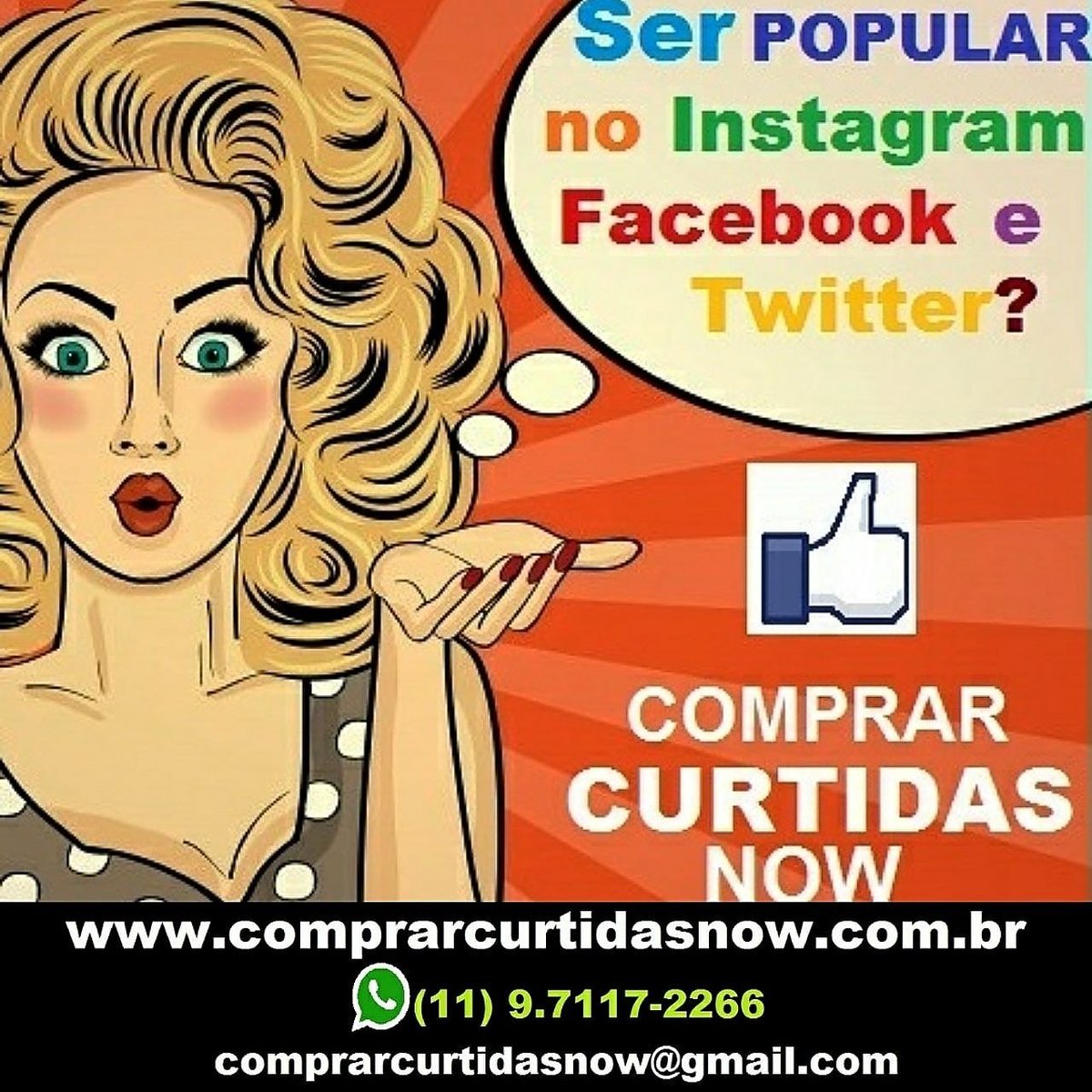 curtidanow's tweet photo. #Curtidas #Seguidores p/Instagram Facebook Twitter(11)9.7117-2266
https://t.co/Fd7kvzFaAi
comprarcurtidasnow@gmail.com
#comprarcurtidasnow #curtida #like #diadasmulheres #diainternacionaldamulher #mulher #mulheres #bbb18 #bbb #Xuxa #dancingbrasil #MasterChefBR #masterchefbrasil https://t.co/fQjElx9Adc