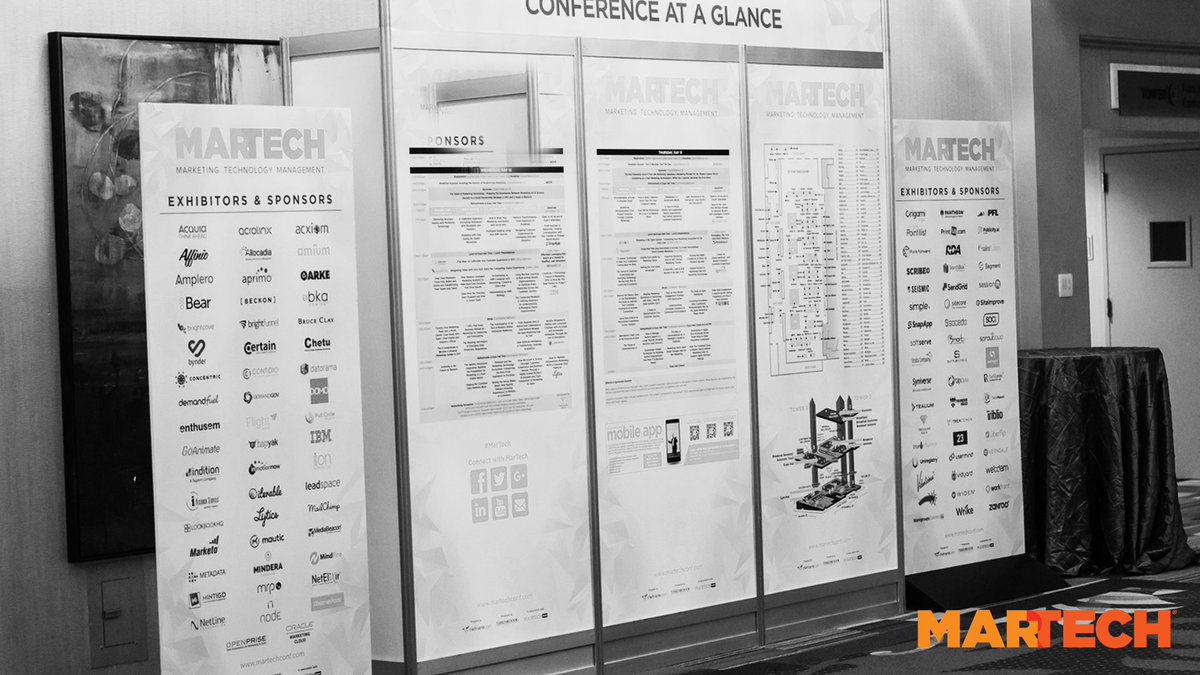 40+ presentations, 45+ experts, 4 workshops, 100+ exhibitors...#MarTech in San Jose is going to be legendary! mrtch.co/2FoZ31S