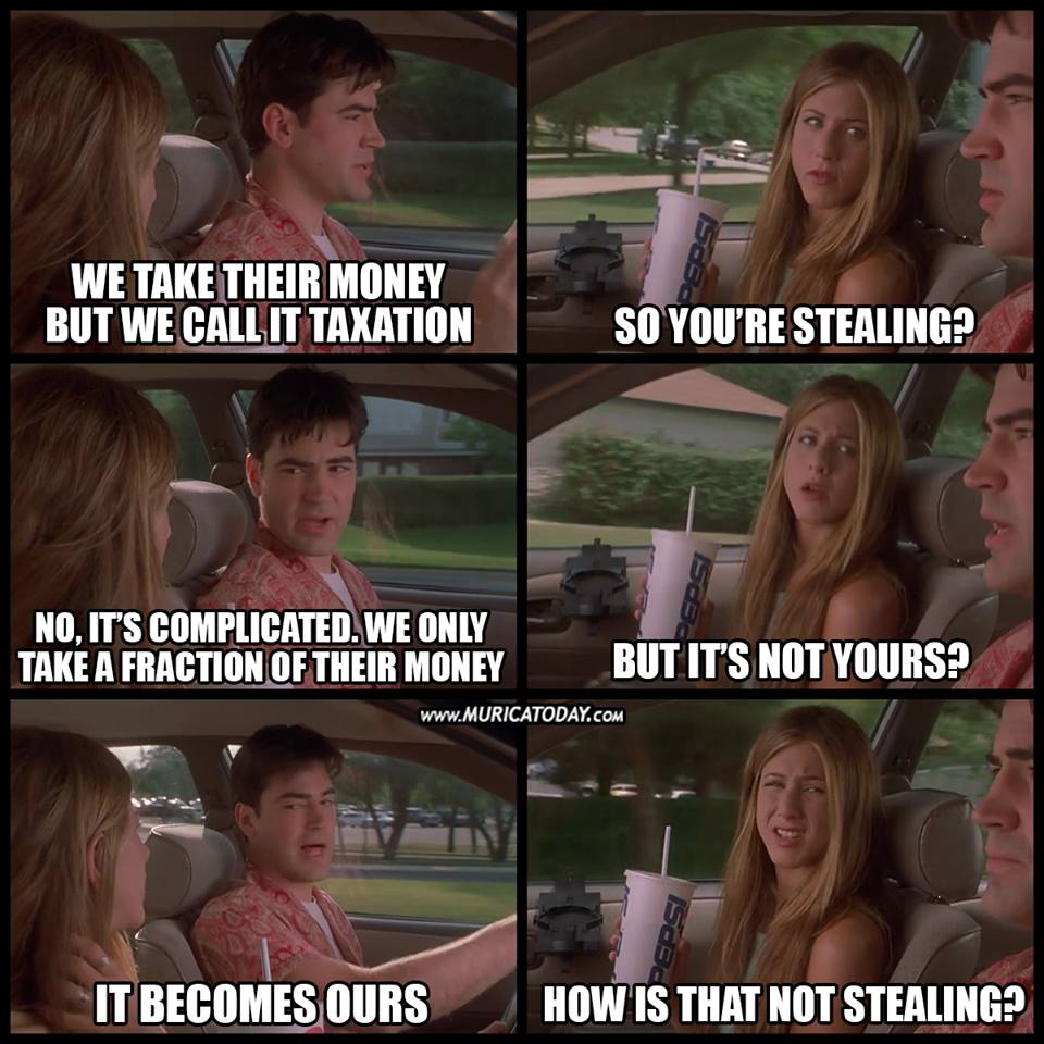 DollarVigilante's tweet photo. Taxation Is Theft https://t.co/4e2wSyartk