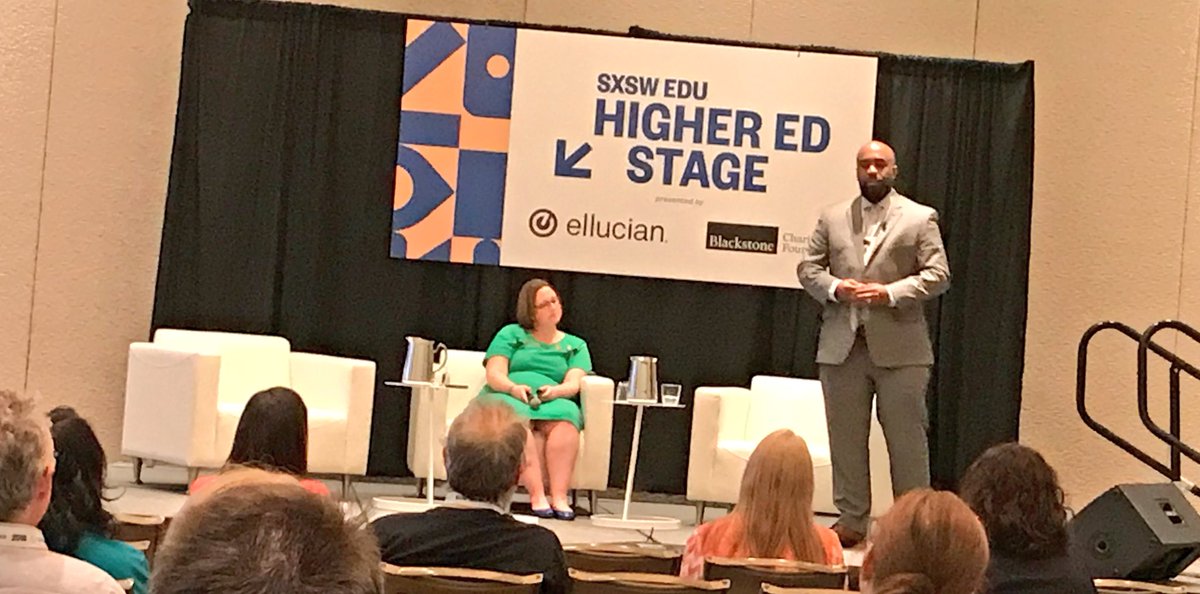 professorjosh's tweet photo. Hearing more about a case for social listening tools on campus, especially with crisis intervention with @NCState & @CampusSonar #listenupsxswedu #sxswedu #tlsm2 #highered https://t.co/3kdttWeJmq