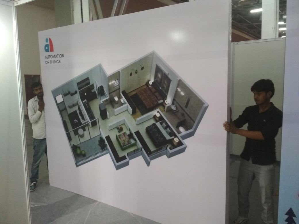 AoTPvtLtd's tweet photo. Getting ready to receive you at eTECHnxt pavilion hall no. 6 stall no. 4 ..remember to drop by and see automation at work ...H6S4 
#FutureIsElectric #IEEMA https://t.co/iUDDueX3bf