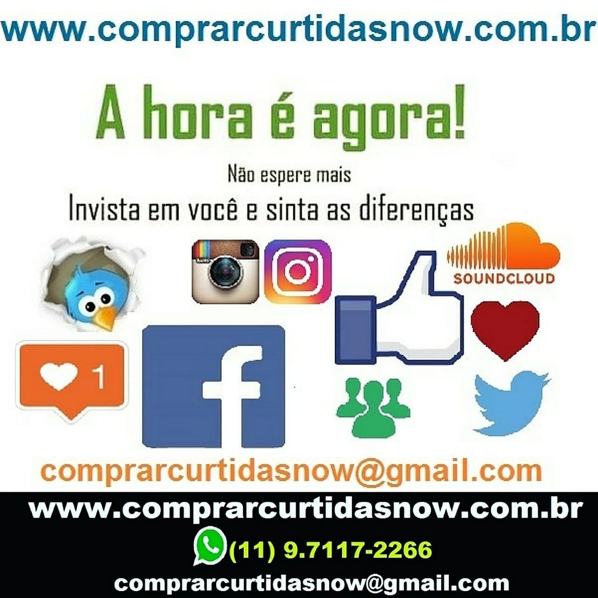 curtidanow's tweet photo. #Curtidas #Seguidores p/Instagram Facebook Twitter(11)9.7117-2266
https://t.co/Fd7kvzFaAi
comprarcurtidasnow@gmail.com
#comprarcurtidasnow #curtida #like #diadasmulheres #diainternacionaldamulher #mulher #mulheres #bbb18 #bbb #Xuxa #dancingbrasil #MasterChefBR #masterchefbrasil https://t.co/lpl0R69OzE