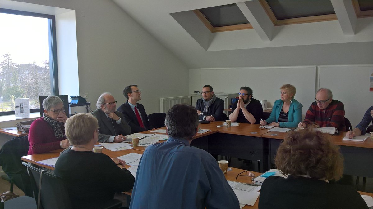 Prefet18's tweet photo. 08/03/18 Réunion du #CODEVE comité de développement pour l'emploi du bassin de #Bourges avec Thibault DELOYE, Secrétaire Général @Prefet18, #Direccte18, #pole_emploi agences Baudens & Prospective, @cg_18, #Mission_Locale, #Cap_emploi, Association #EGEE & Mission emploi #Bourges https://t.co/VJkUK76iR4