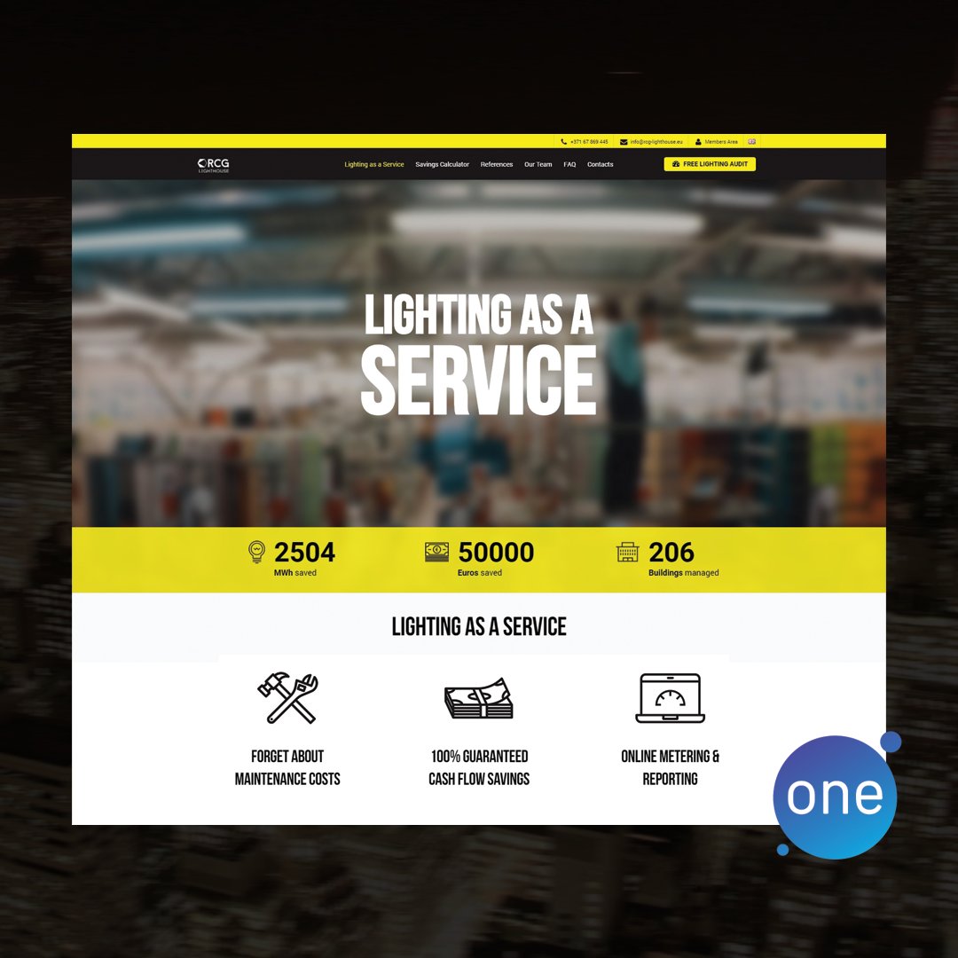 OneSpot_Agency's tweet photo. Lighting as a Service: multiple benefits at zero cost - RCG LIGHTHOUSE. 💡 #Wordpress #website created &amp; designed by #AtOneSpot. https://t.co/3EhcTEY8re