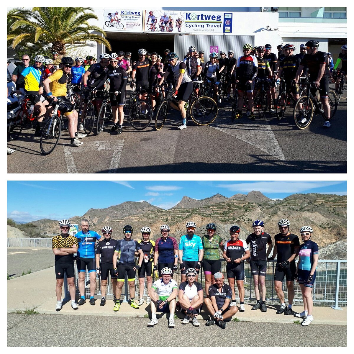 Yes, terug korte mouwenweer in Mojacar
#cyclingwithasmile