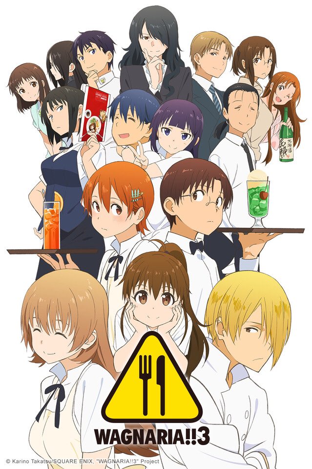 STONERxANIME's tweet photo. I started watching @Wagnaria last night and am ready to absorb myself in the 3 seasons to try and ignore shitty life lol.... expect tweets while I watch ✌🏼😛 https://t.co/eItpfIYX8R
