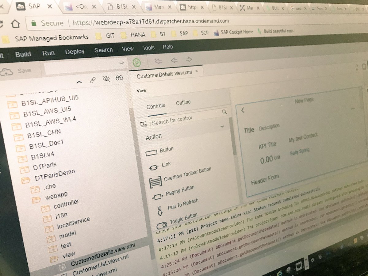 GianluigiTweet's tweet photo. ... and at the end of the #DesignThinking workshop @TrinidadMGea imports the @buildwithbuild #app into @SAPWebIDE on @sapcp : now it’s time for 🥂🥂🥂 !! https://t.co/gqcHYYV3mc