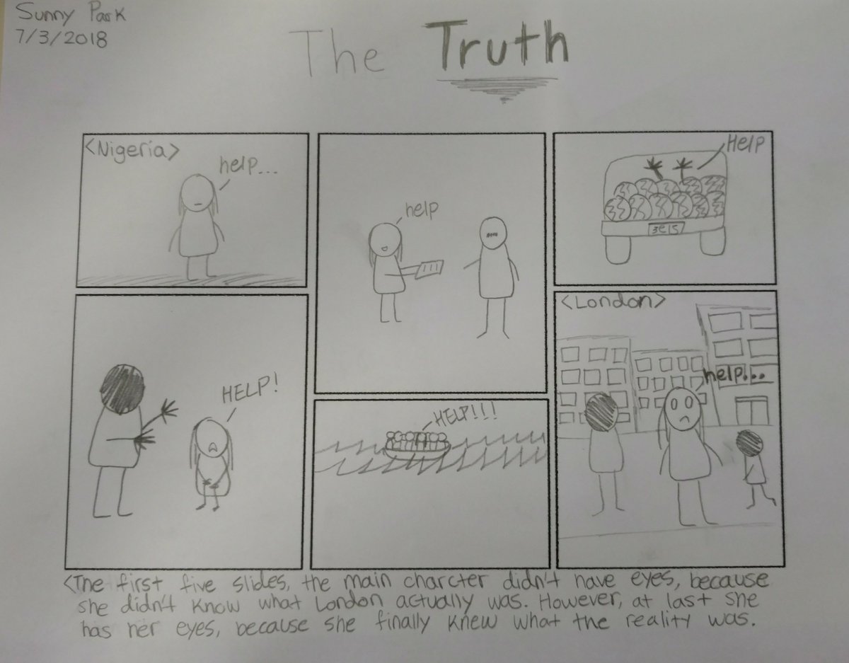 Naomi_Barbour's tweet photo. #MultilingualLearners express thoughts and ideas on Migration and Inclusion through comic strips @PosNegOrg @WhyComicsOrg  #aelpd #aeLincoln #HSLangAndLearning https://t.co/KTFNicXLRA