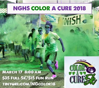 lindsaykdavis's tweet photo. Don't miss Color a Cure this year! Sign up: https://t.co/Ntd7PA2Tu5 @NGHSrelay4life @NGHSBeta @nghsnhs @adambombshow @NGStuCo @GwinnettMag @GwinnettRelay @GwinnettDaily https://t.co/ZEmueucKX1