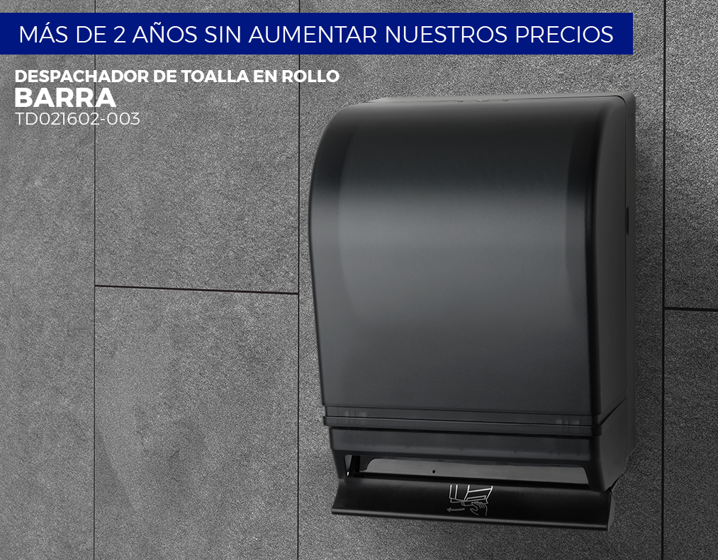 PalmerFixtureMX's tweet photo. #FelizJueves Te presentamos el #DespachadorDeToalla en rollo - Barra. Es un modelo para tráfico pesado, ¡además cuenta con sistema Stub! que te ayuda aprovechar el 99% del papel. Adquiere el tuyo con tu distribuidor #PalmerFixture #México https://t.co/Bm3tvKU0Nb