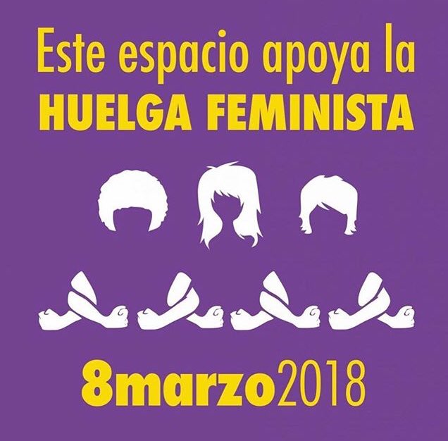 "Si les dones parem la ciència s'atura". 

#8MVagaFeminista #DíaDeLaMujer  #8MarzoHuelgaFeminista #DiaDeLaDona #NosaltresParem