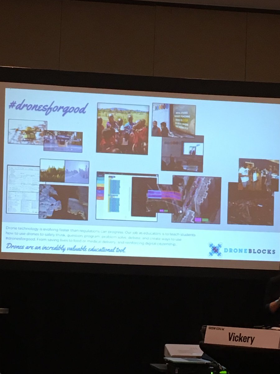 ASHRosaryiLab's tweet photo. Teaching with DRONES #SXSWEdu   #curriculumconnections #ashrosary https://t.co/whCdEQZMrw