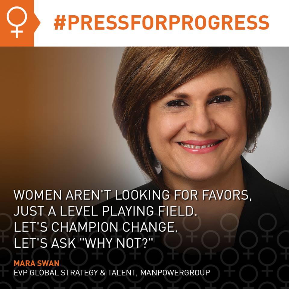 Manpower_US's tweet photo. Today is International Women's Day. How are you working to progress gender parity? #IWD #PressForProgress https://t.co/oDitFRZG6u