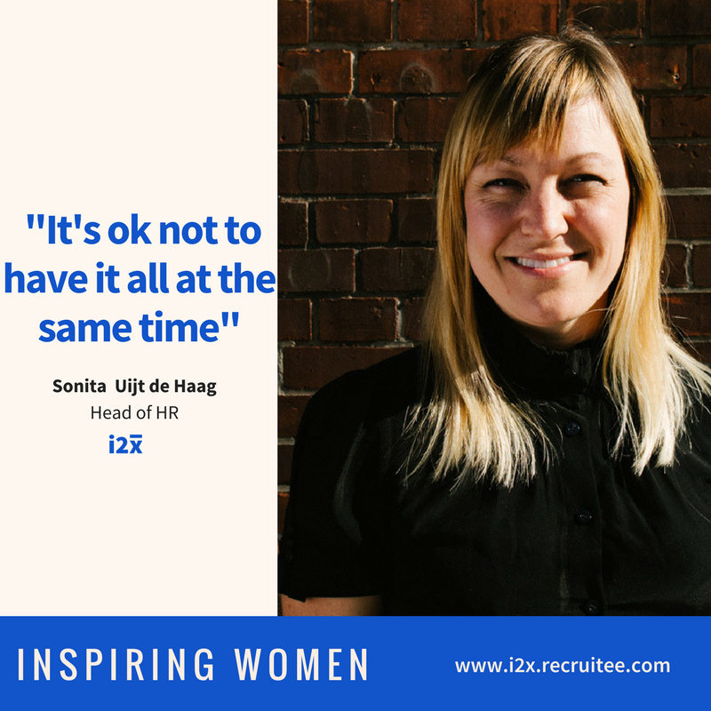 Our Head of HR, <a href="/Sonitaudh/">Sonita</a> believes, "it's okay not to have it all at the same time"
Inspiring women, #InternationalWomensDay #IWD2018 #WomenInTechnology #startuplife #WomensDay2018 
Find out more about careers at i2x at i2x.recruitee.com