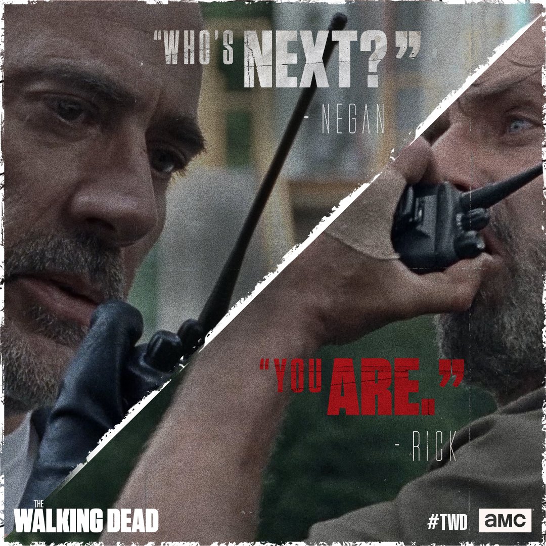 WalkingDead_AMC's tweet photo. Some people mourn. Others take revenge. #TWD https://t.co/8rLXm4c3QK