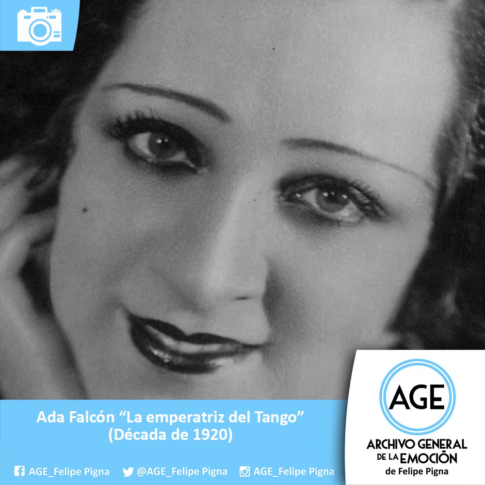 AGE_FelipePigna's tweet photo. Ada Falcón "La emperatriz del #Tango #ArchivoGeneraldelaEmocion #Decada1920 https://t.co/PTvpR5tWbQ