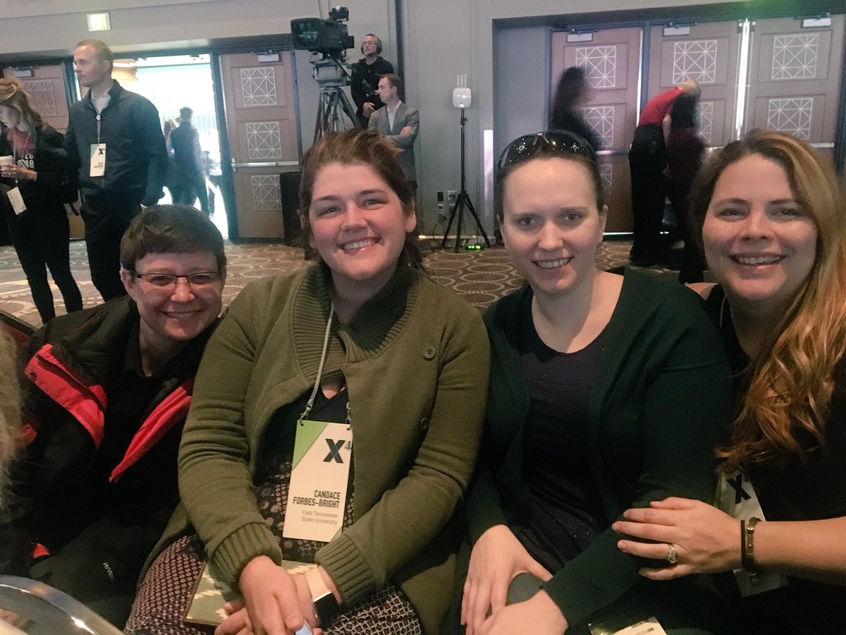 Happy International Women’s Day! <a href="/ETSUASRL/">ASRL</a> is an entire team of high impact women working to make a difference <a href="/etsu/">ETSU</a> and in our community! This week we are at #X4summit18 sharpening our skills with some great professional development!