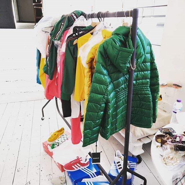 Shooting today with the artistic visionaries <a href="/fern_b/">Fern Bygrave</a> @vellismakeup <a href="/heathermakeup/">Heather King</a> #markharriott

Top secret for now but think tracksuits X marie antoinette and you're there!

#fashion #stylist #sportswear #womenswear #menswear #wigs #hair #makeup #nails #ellesse #adidas #pum…