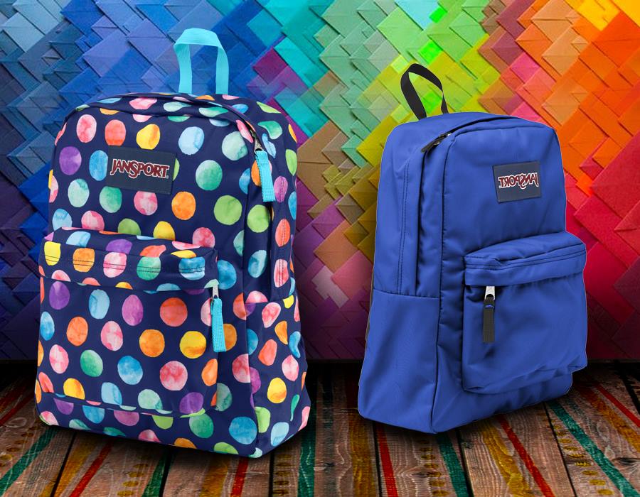 JanSportPy's tweet image. ¿Explosión de colores o lisos? #Superbreak 🎒🤔😊😁😍