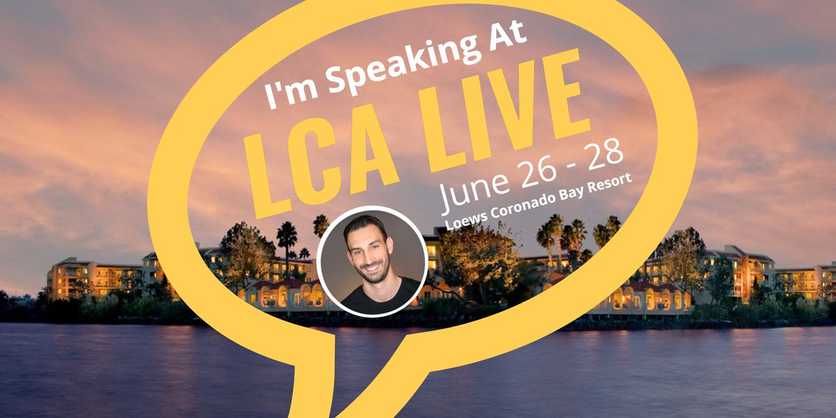 Leads2Listing's tweet photo. I'll be speaking along with many other brilliant industry minds from June 26 - 28th! Come see us! Use discount code LCAREM at checkout to receive $50 off Early Bird! The code expires Sunday at midnight so go get them here: https://t.co/wGjBW5bFZJ https://t.co/xSaIyt3Asw