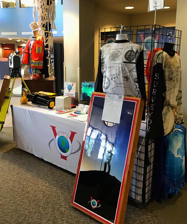 VectorsInc's tweet image. Last chance for 25% off Surveyor shirts and a chance at winning the corn hole boards!!! Stop by our booth at the PLSC Summit today (at the Arvada Center)!