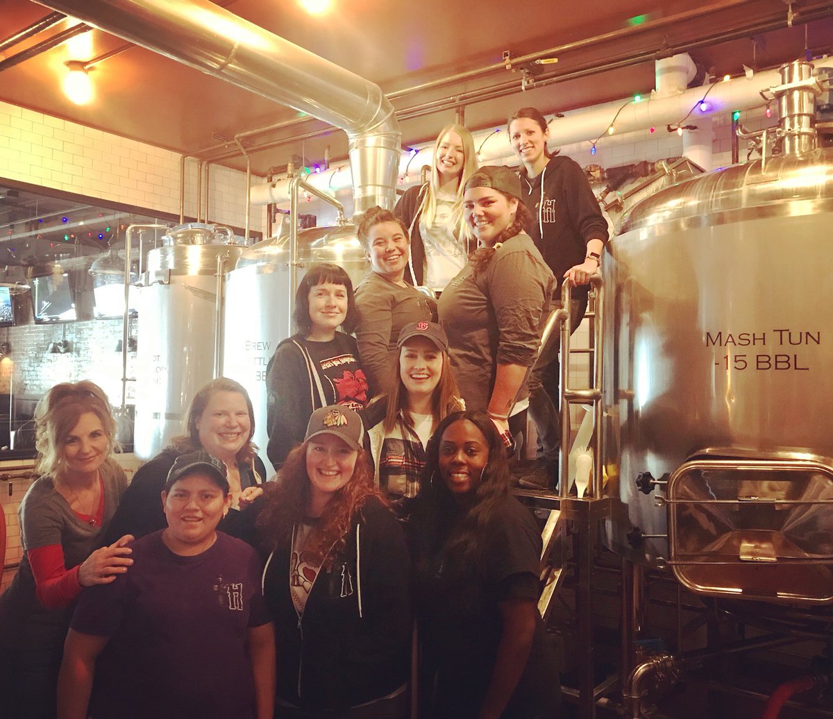 Happy International Women’s Day! Looking forward to our (yet unnamed) Belgian Golden Strong Ale! #IWCBD #internationalwomensday #women #craftbeer #womenwhobrew