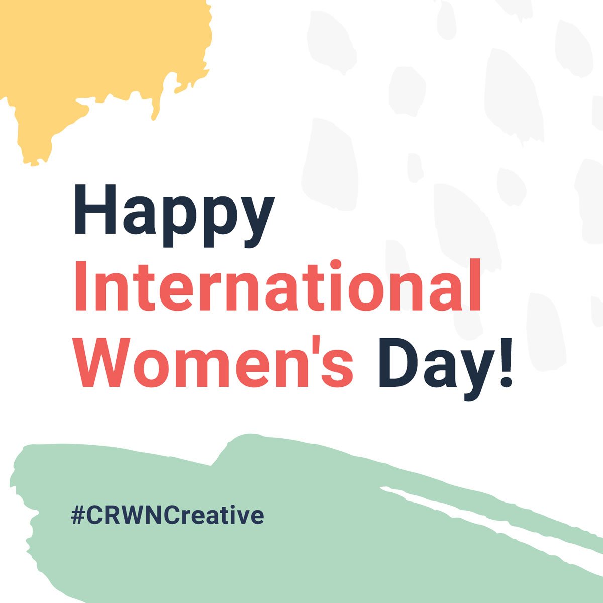 crwncreative's tweet photo. We're sending thanks to the inspiring, strong, and determined women who  continue to motivate and enrich our lives today. 365. We appreciate you. #InternationalWomensDay https://t.co/99sgM7OckE