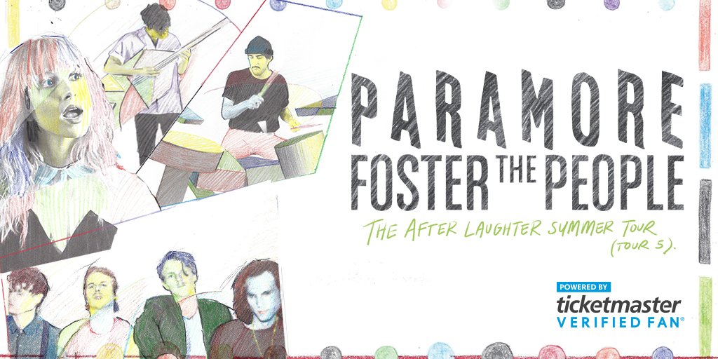 Ticketmaster's tweet photo. We want 🎟 for @paramore to go to FANS – not 🤖! A quick and simple registration is all it takes for your opportunity to be invited to shop – without racing against unfair ticket bots. Register NOW for the #VerifiedFan Presale at https://t.co/wbFpmKzHOu https://t.co/F4Rr2FWvoQ