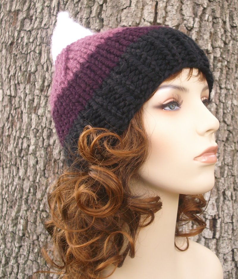 pixiebellshop's tweet photo. Knit Hat Womens Hat - Purple Gnome Hat in Chittenden Purple Knit Hat - Purple Hat Purple Beanie Womens Accessories Winter Hat https://t.co/nUFDYn0bXT #pixiebell #Etsy #PurpleKnitHat https://t.co/rtp3AXN5pN