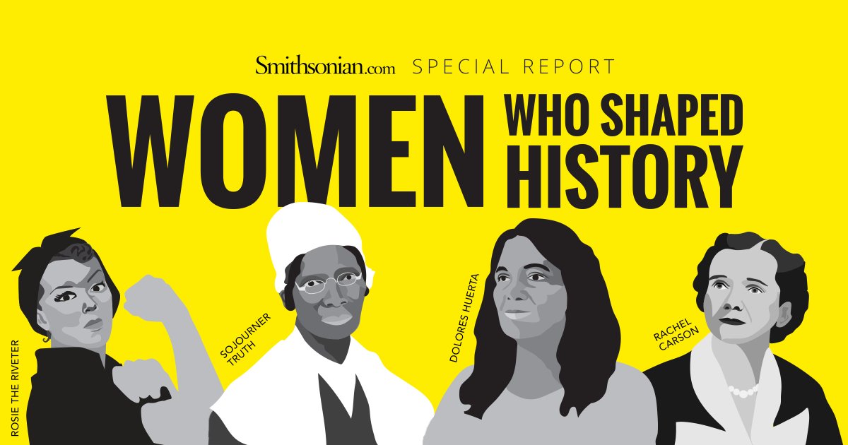 Happy #InternationalWomensDay! In celebration, here is the illustration I made for Smithsonian.com’s Women Who Shaped History special report 
smithsonianmag.com/history/womens…