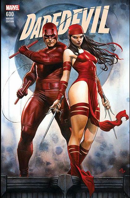 And here's one (of 3) of the Adi Granov variant covers for DAREDEVIL #600. Goes on sale Monday. More details here: comicsketchart.com/rare-variants.…