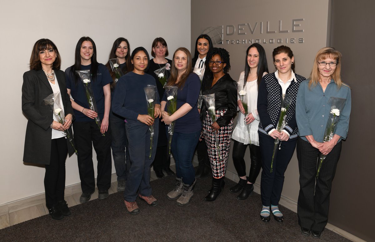 DevilleTech's tweet image. Happy #IWD2018 Today we celebrate Deville women not because it is expected but because they are an integral force behind our growth and success - and we can't imagine a Deville without them!#PressforProgress  #BeBoldforChange