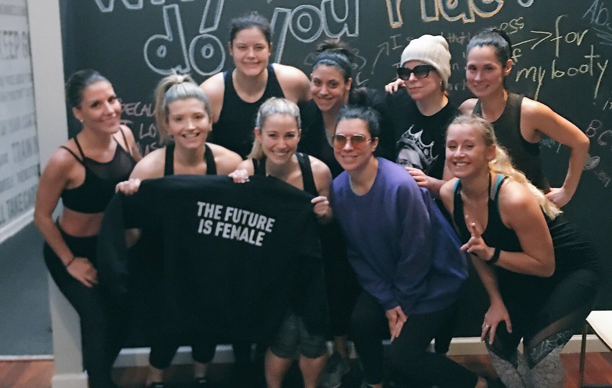 BodyCycleStudio's tweet image. The Future is Female 👊🏼👊🏻👊🏽👊🏾👊🏿