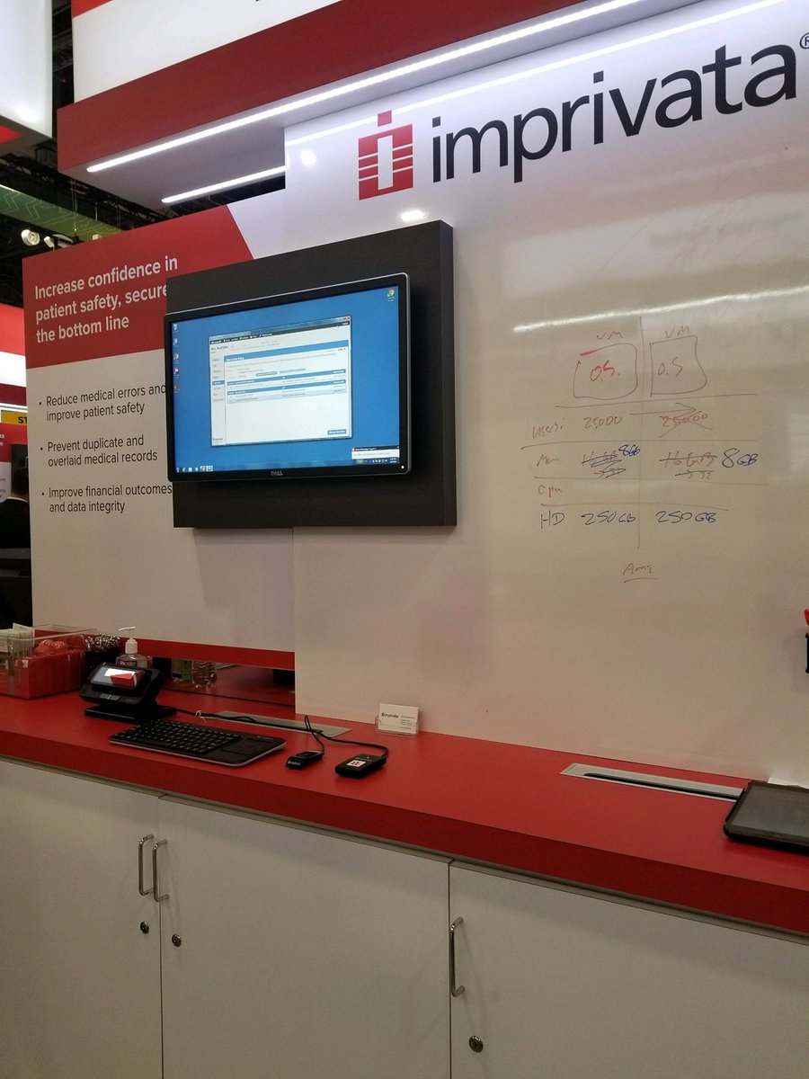 rfIDEAS's tweet photo. .@Imprivata booth 2854 using @RFIDeas readers for identity and access management. #HIMSS18 #SecureHIT https://t.co/kaqczOU0ZD