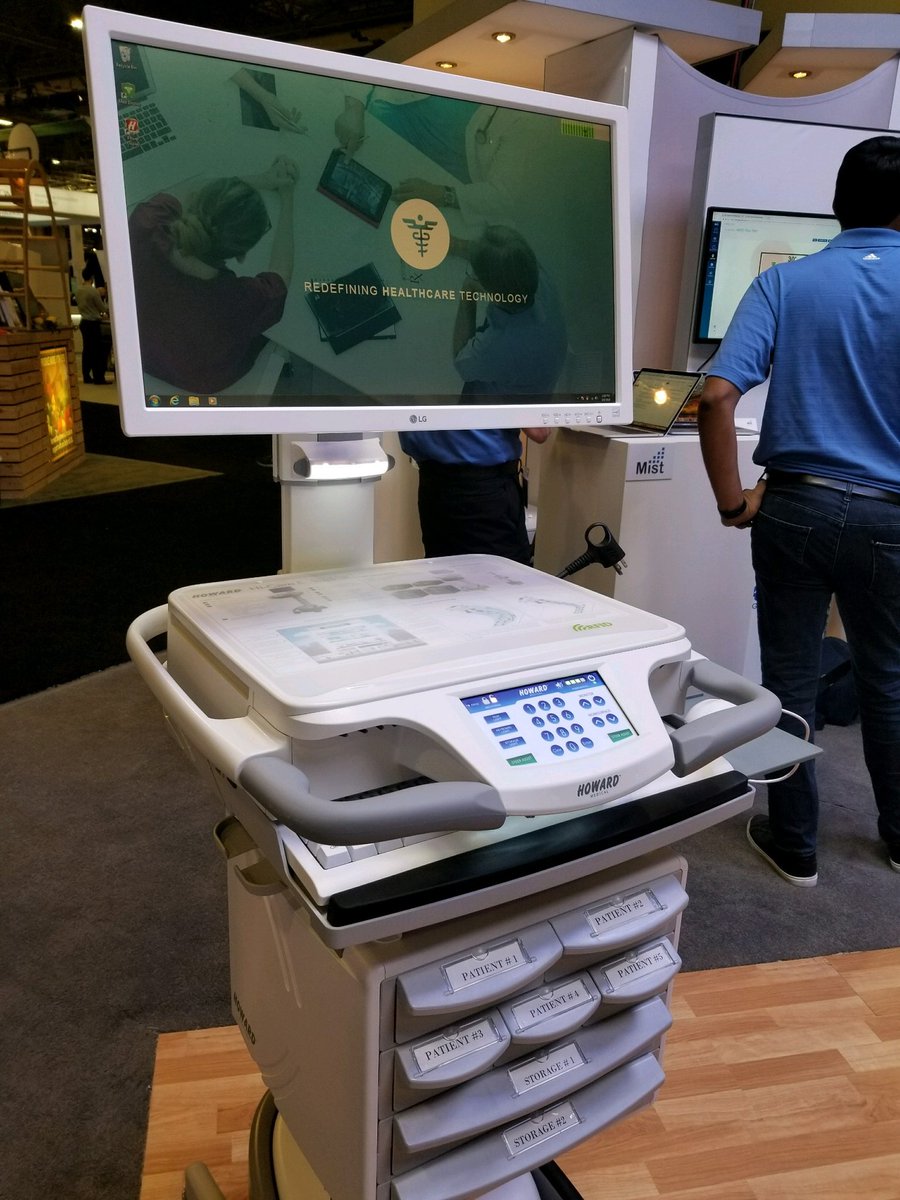 rfIDEAS's tweet photo. Our partner, @howardmedical, located in booth 1661 demonstrates how @RFIDeas readers can be used for authentication. #HIMSS18 #EmpowerHIT #SecureHIT https://t.co/wH0UWIitE7