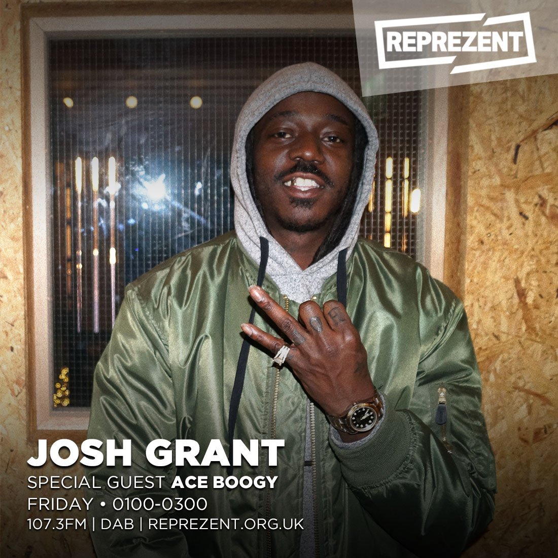 ReprezentRadio's tweet photo. 01:00 - 03:00

@joshgrantdj is now LIVE #inthemix w/ special guest @mraboogy + News from @malikkkg (King Mg) &amp; new music from @youngadz @femijaye @tee_otr

107.3FM London | https://t.co/2wX5f6X2h4 https://t.co/Wwf2QEGgdD