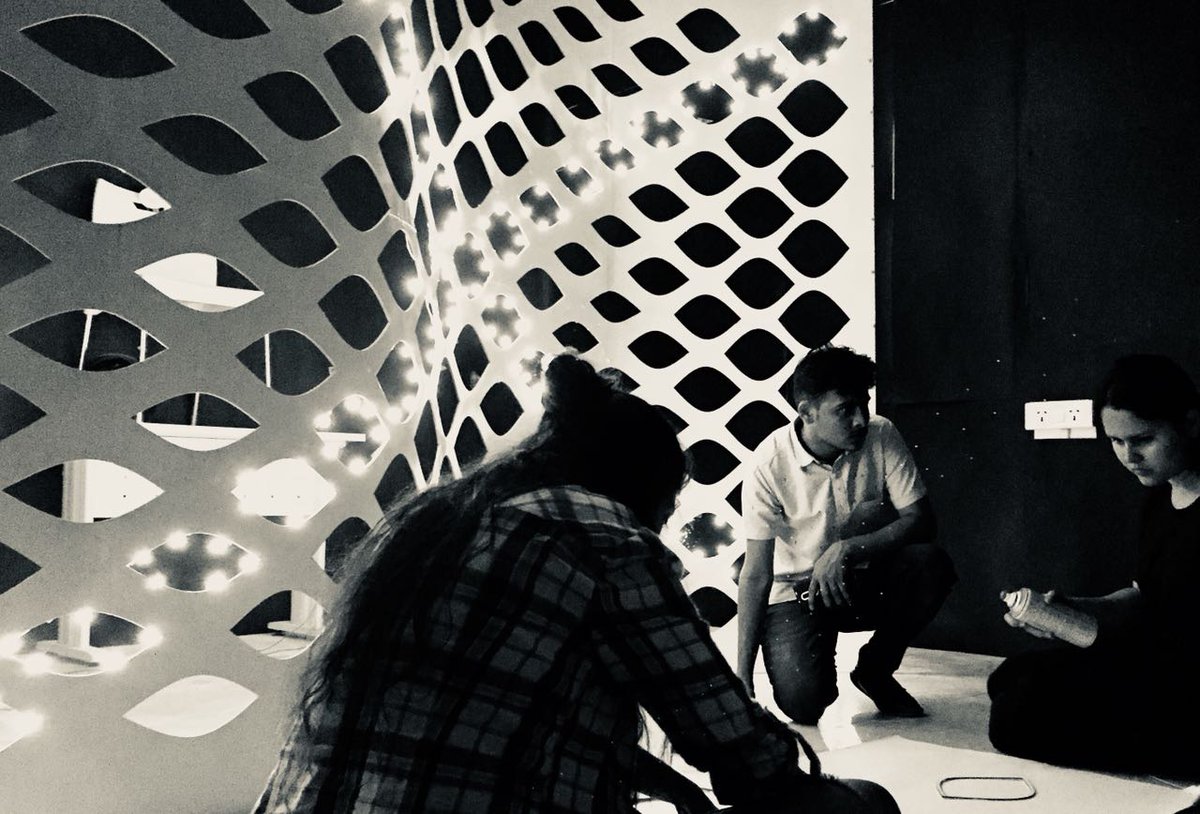 nanditaabraham's tweet image. #makingdesignvisible @PearlAcademyInd #youngpeople #amazing #MumbaiAirportWorldNo1