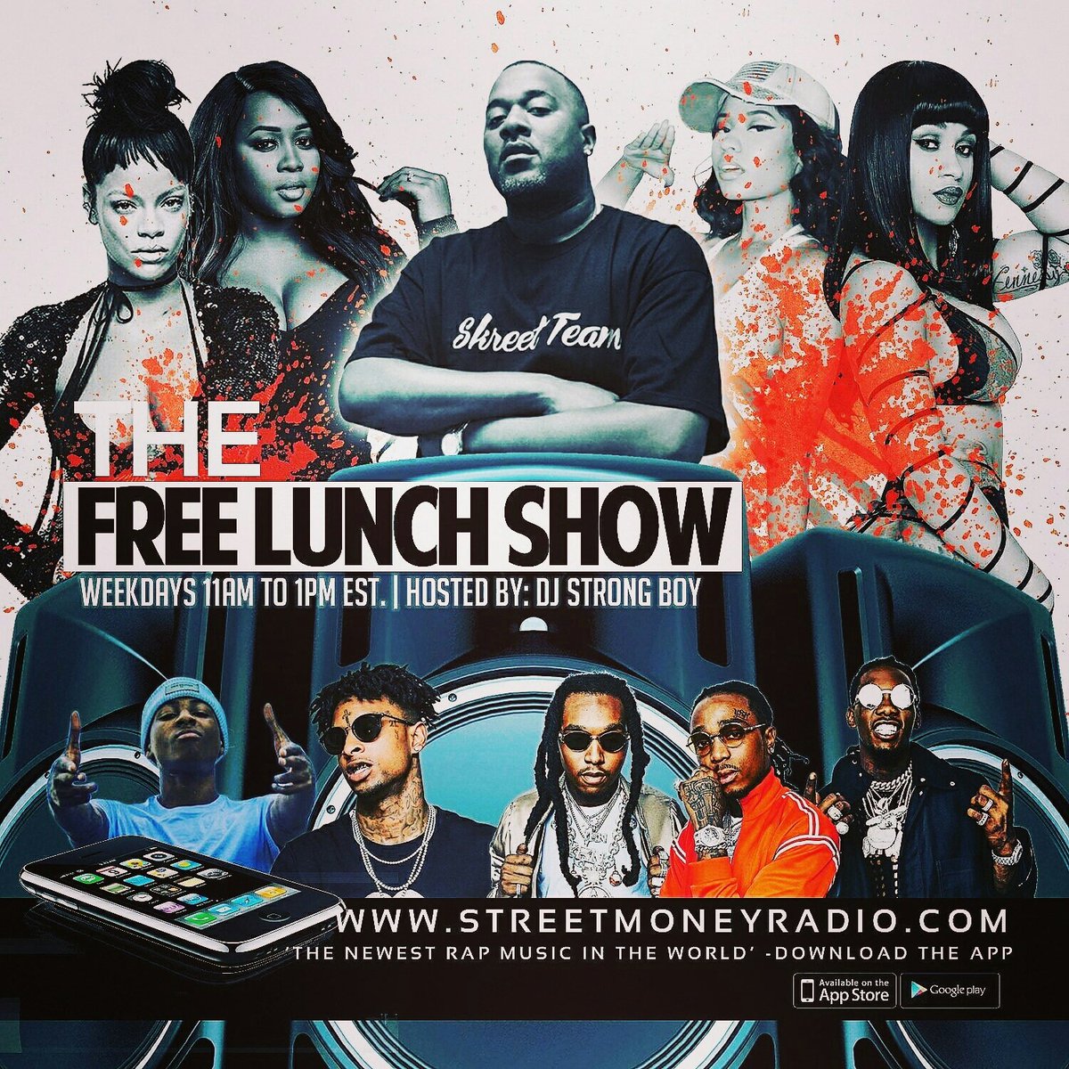 yadamcyada's tweet photo. @djstrongboy #PlayingNow #onairlive #lit #NowPlaying got me #TurntThursday #LetsGo #tbthursday #powered by @STREETMONEYDVD #StreetMoneyRadio #WSMR #HIPHOP #music #Lunchtime #party #11am_1pm #M_F #Raleigh #Charlotte #Miami #Atlanta #Texas #DMV #Durham #Ashboro #bxmetro #NJ https://t.co/By9IGgv8rm