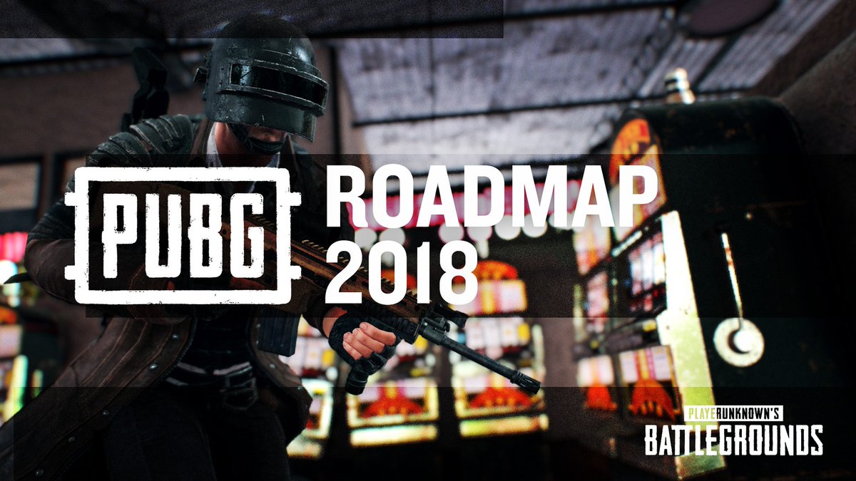 We are finally ready to share our vision for how PUBG will evolve in 2018 and beyond. Read the development roadmap blog now: playbattlegrounds.com/news/130.pu #ThisIsBattleRoyale