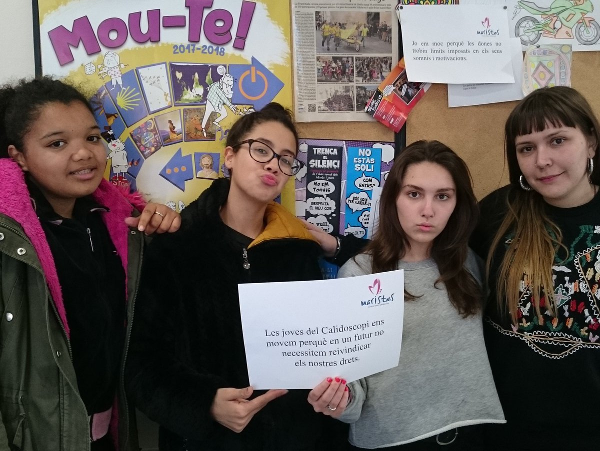 Les nostres joves també tenen clar perquè es mouen! #lesdonesmaristesensmovem