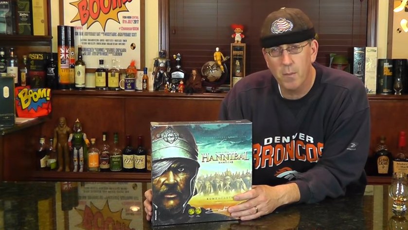 Hannibal &amp; Hamilcar: Rome vs. Carthage' with the Chief Bonding With Board Games – The Unboxing. #boardgames #GMG #gaming buff.ly/2FlnhWP