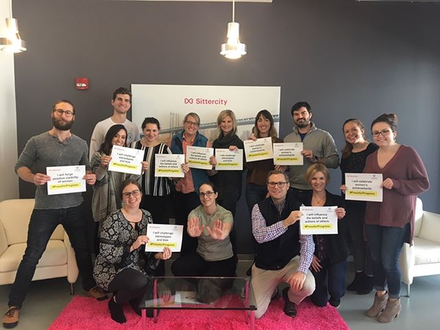 Sittercity's tweet photo. Happy International Women's Day to all the amazing women out there!! We're getting an early start to the celebrations this morning ❤️ #PressforProgress #IWD https://t.co/PAzqSUwP8h