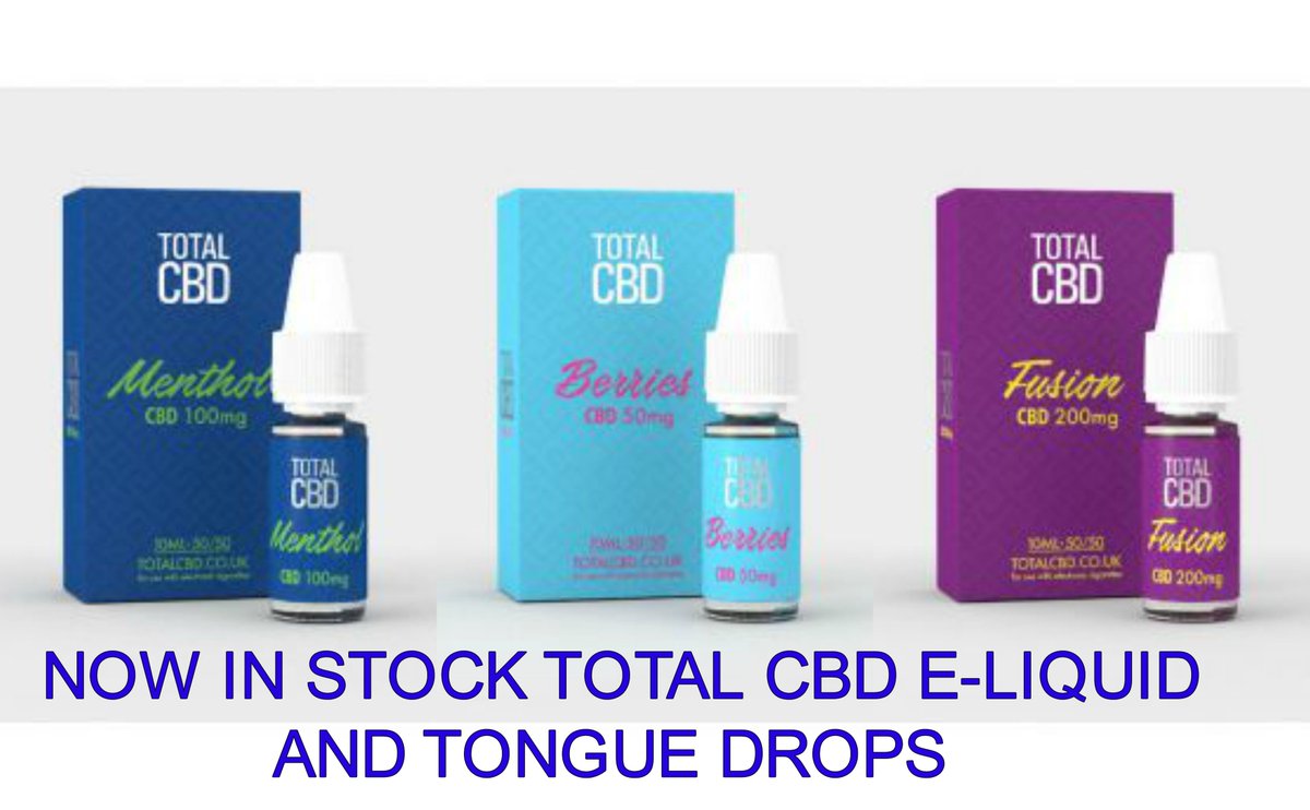 TodayVapour's tweet photo. Pleased to say we are now stocking #totalcbd in #eliquid and as #tonguedrops , And use discount code HAPPY2018 get 10% off all orders £15 and over 
#vaping #cbdheals #cbdoil #vapecbd #Discountcode #vapelove #vapelife #chasingclouds #cloudchasing #ecig #vapour #vapers #vapemate https://t.co/bJfpZLOYxX