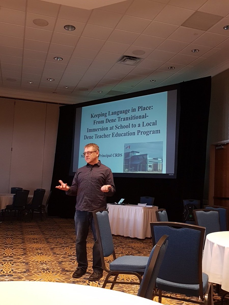 tsekui's tweet photo. Keeping language in place with Mark Klein #FullCircle2018 https://t.co/qjqxECKPHr