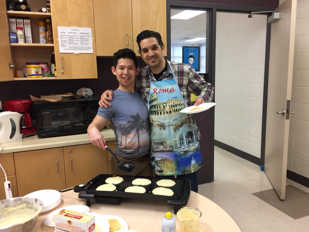 MisterCaruana's tweet photo. Trying out some procedural writing pancake recipes with 5b and @mrhuynh5c !!  @JamesPotterPS https://t.co/0uBD6y3TiW