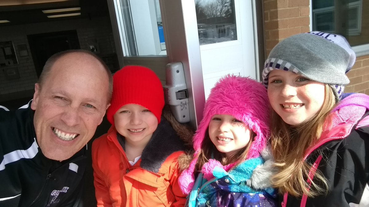 Found these WaveMakers holding the door for their classmates! #goodhueschool way to go Gavin, Macey, Bree!