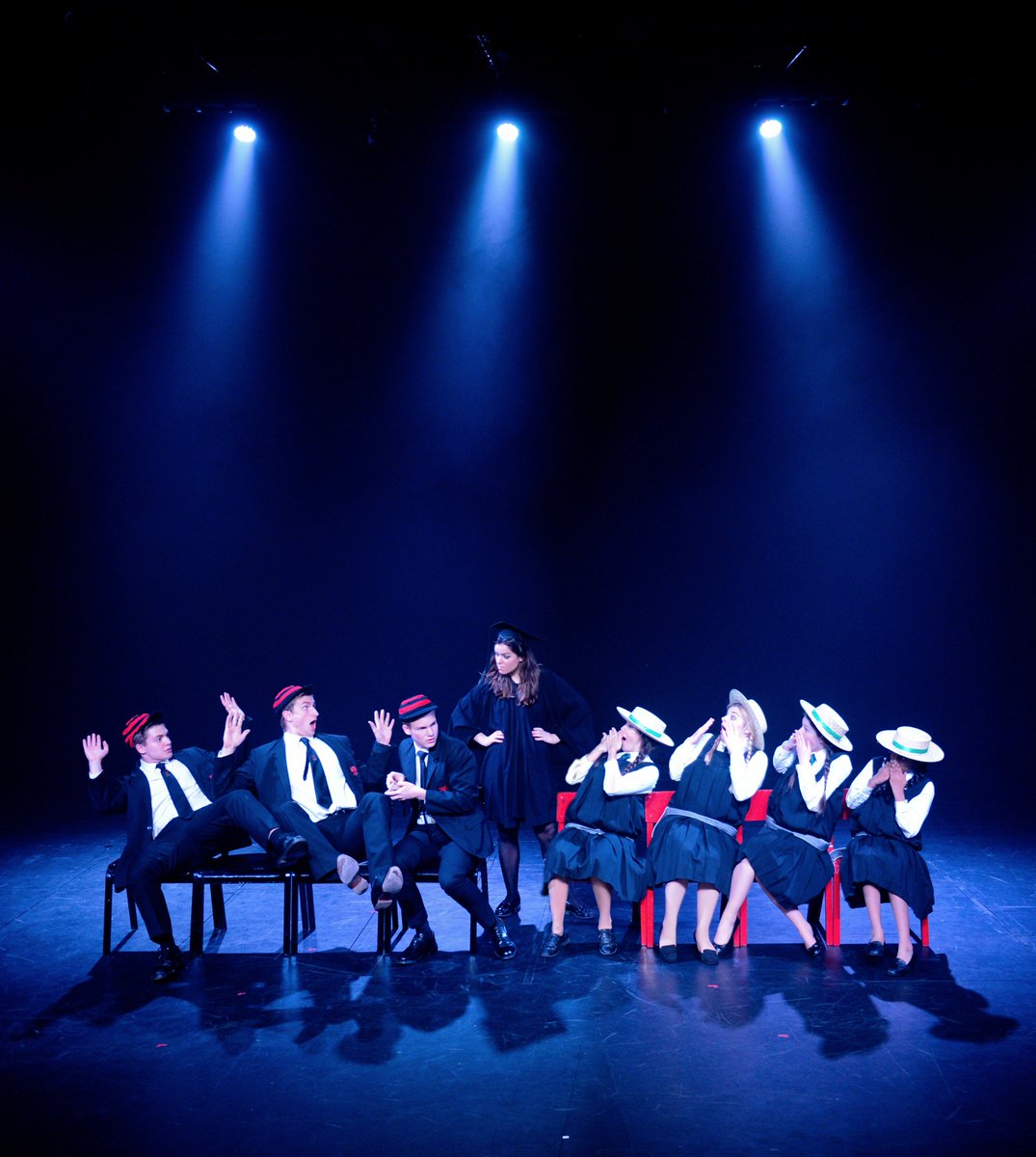 bmsdrama's tweet photo. On #InternationalWomensDay here's a #throwbackthursday to 'The Only Way' - A 2013 play written by our own @M_A_BURGESS to celebrate the 10th anniversary of Bedford Modern School becoming co-ed. The first cohort of girls were invited to a special gala evening to enjoy the show. https://t.co/7iZQVFNtTJ