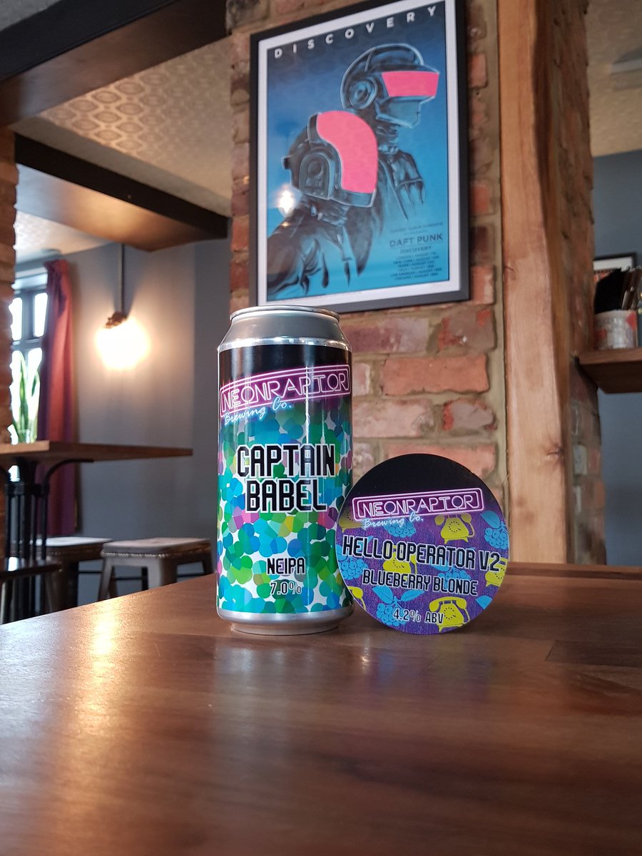 101tfa's tweet image. The beer has landed!! Will be on this weekend! The Captain Babel is tasting great! @neonraptorbrew #itwontlastlong!!