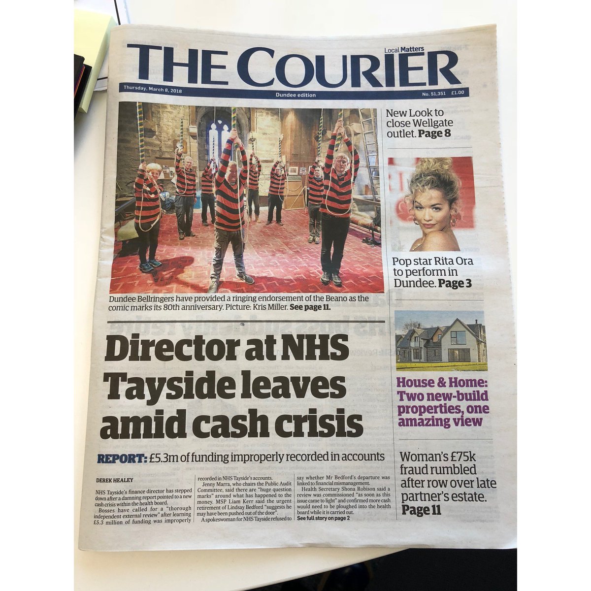 Find a more menacing group of campanologists. We'll wait...

Some brilliant photos in this morning's <a href="/courier_dundee/">The Courier (Dundee)</a>!